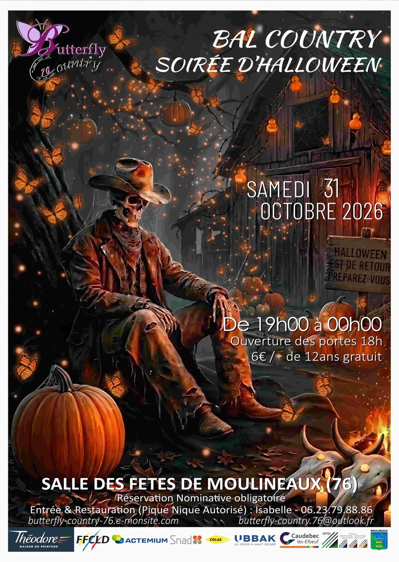 Affiche HALLOWEEN 2026