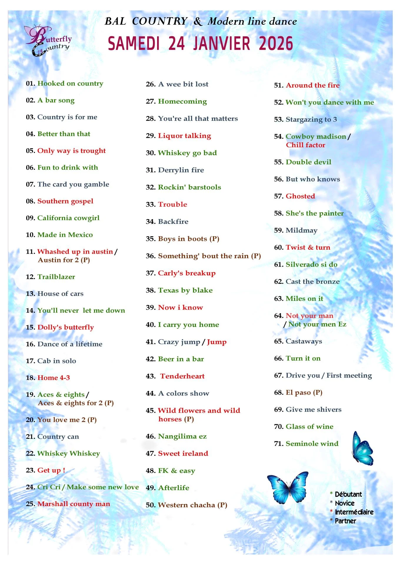 Playlist affiche givre 2027